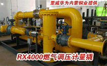 亚威华为内蒙铜业提供RX4000O燃气调压计量柜